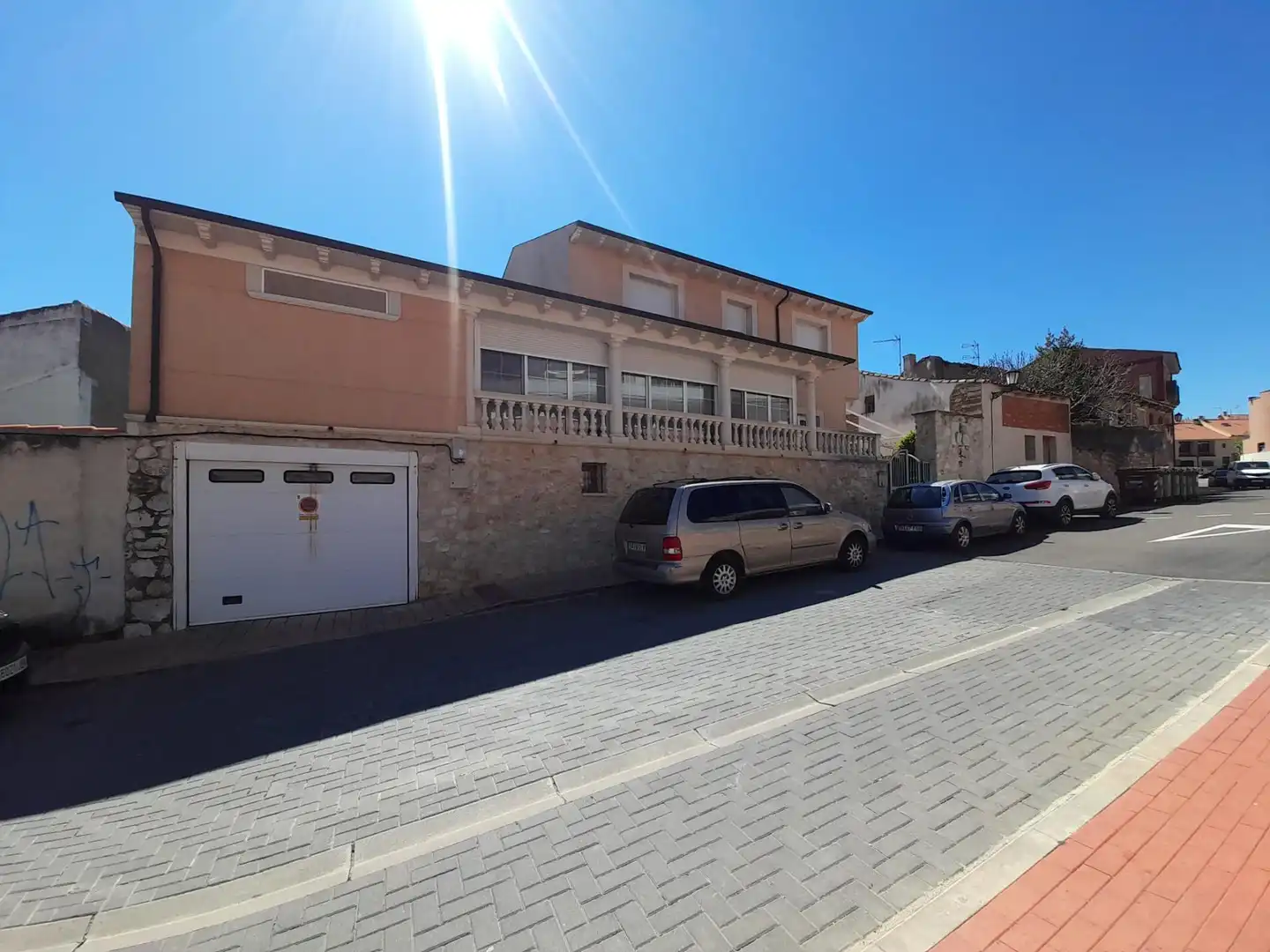 Vista exterior de Casa o xalet en venda en Zaratán amb Calefacció, Jardí privat i Terrassa
