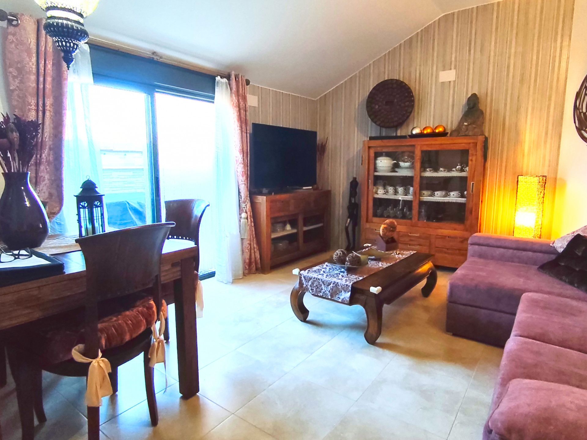 Sala de estar de Piso de alquiler en Colmenar Viejo con Calefacción, Terraza y Trastero