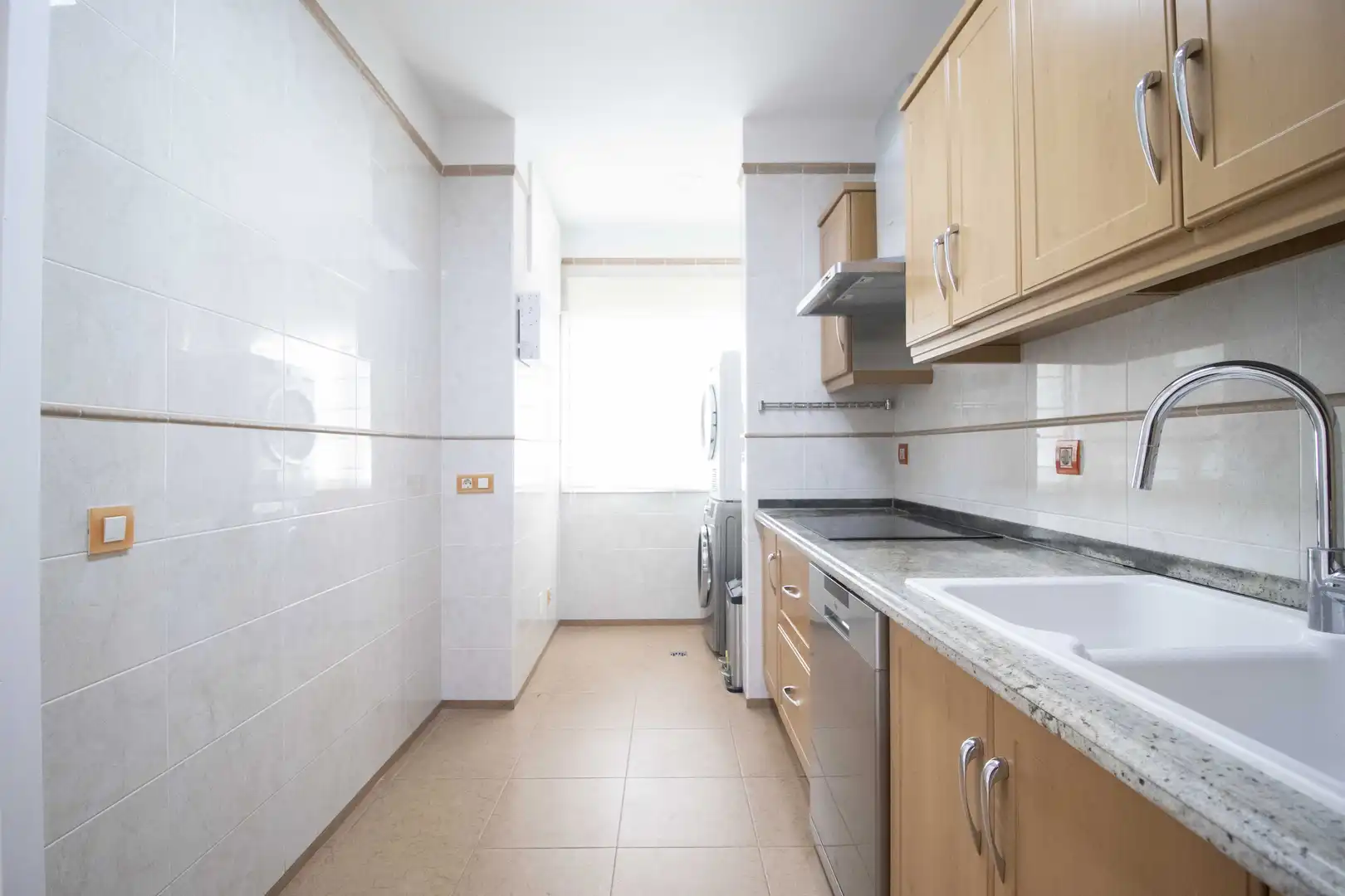 Cocina de Casa adosada de alquiler en San Cristóbal de la Laguna con Jardín privado