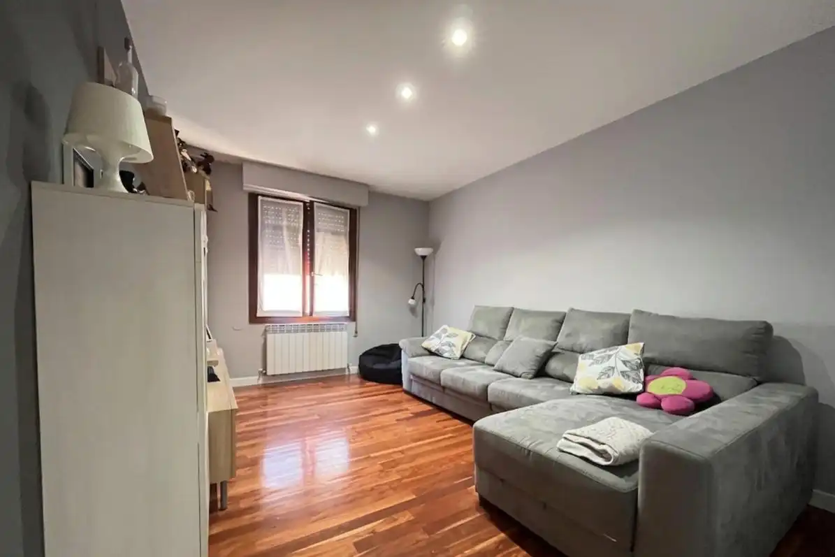 Sala d'estar de Pis en venda en Vitoria - Gasteiz amb Calefacció, Parquet i Traster