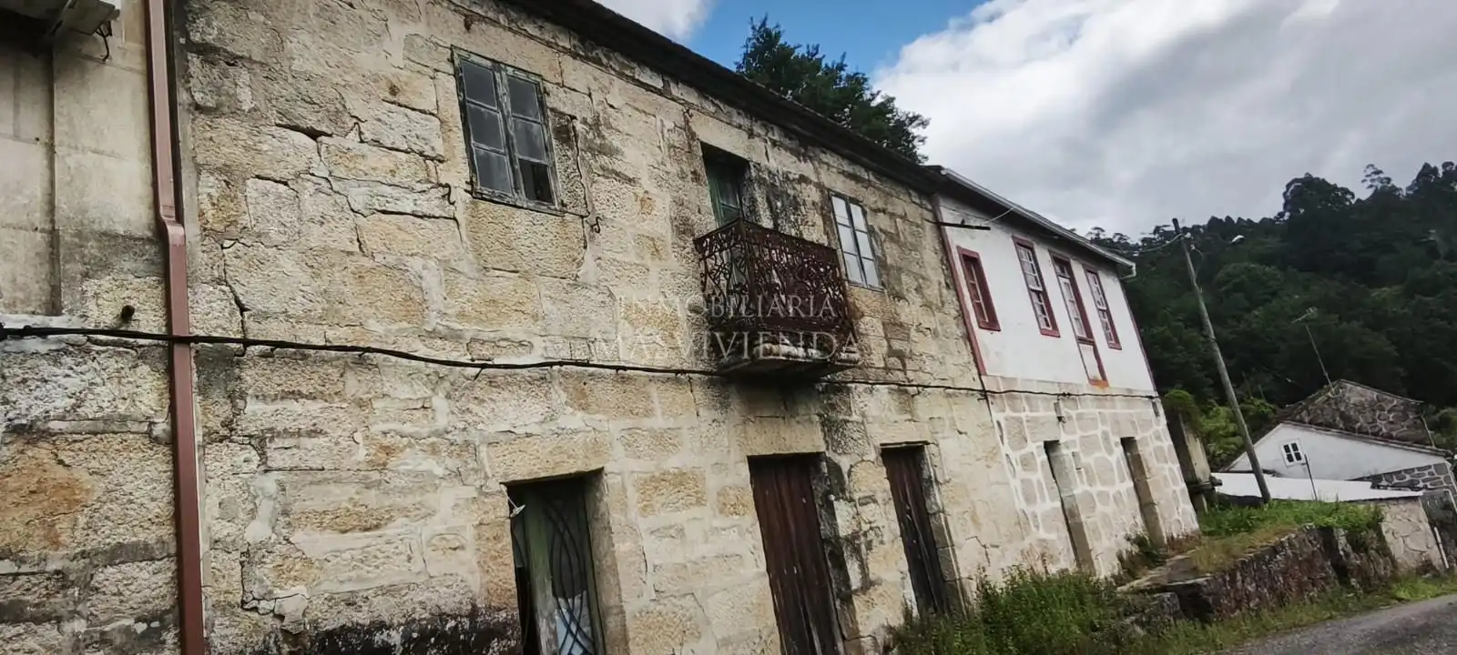 Vista exterior de Casa o chalet en venta en Padrenda con Jardín privado