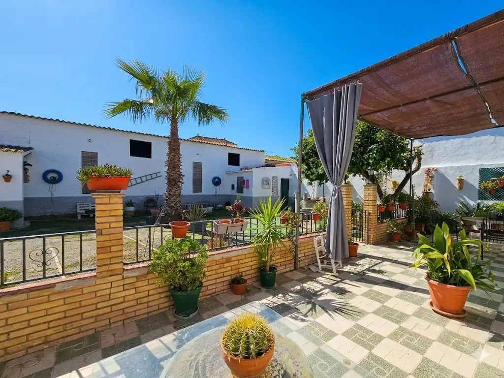 Terraza de Casa adosada en venta en Umbrete