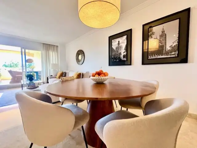 Esszimmer von Wohnung zum Verkauf in Marbella mit Klimaanlage, Heizung und Terrasse