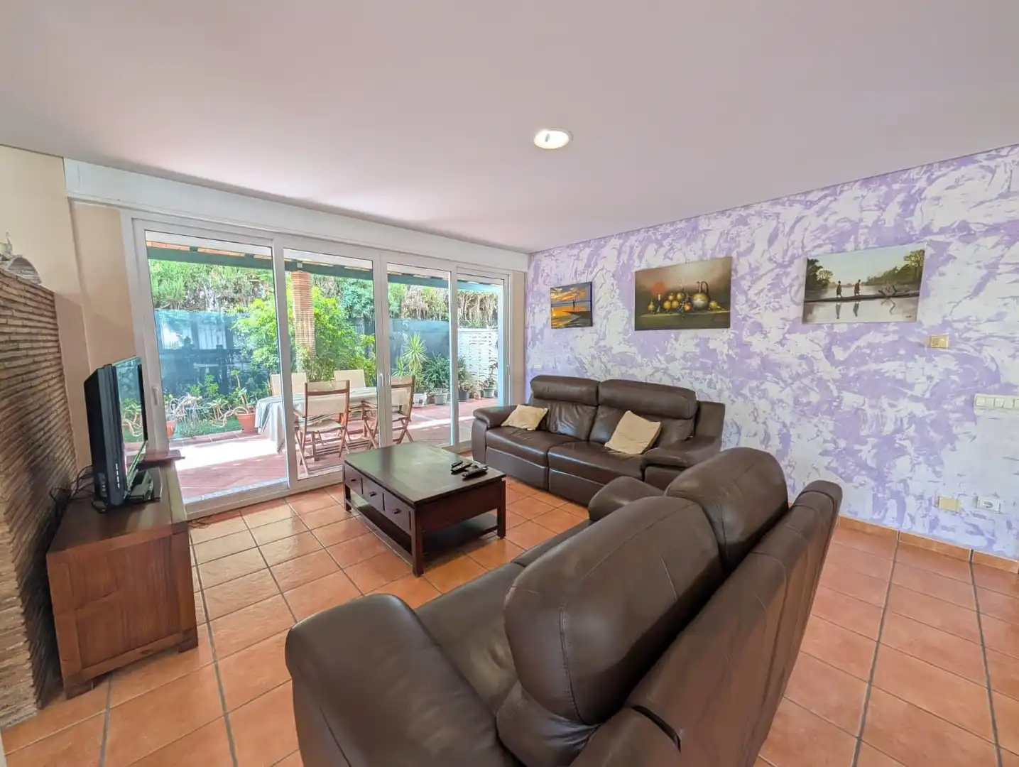Wohnzimmer von Haus oder Chalet zum Verkauf in Gandia mit Heizung, Privatgarten und Terrasse