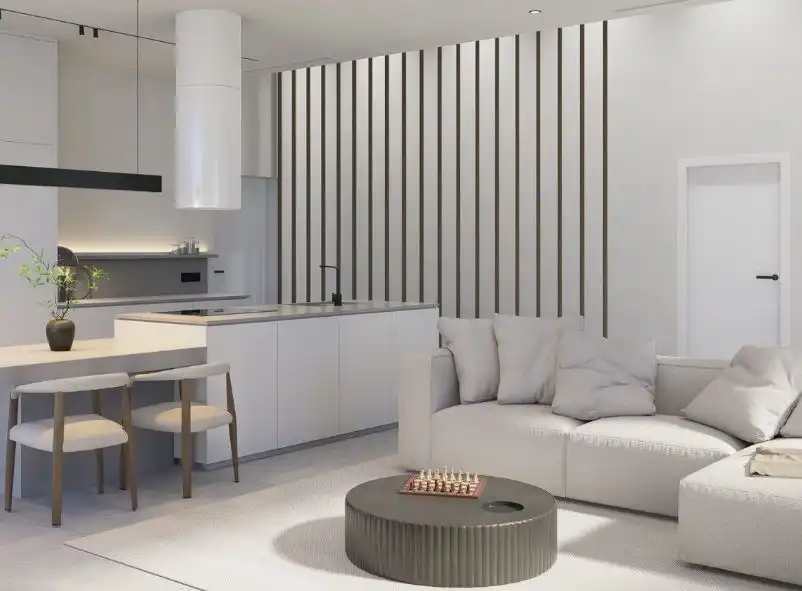 Sala de estar de Casa o chalet en venta en La Nucia con Aire acondicionado, Jardín privado y Piscina
