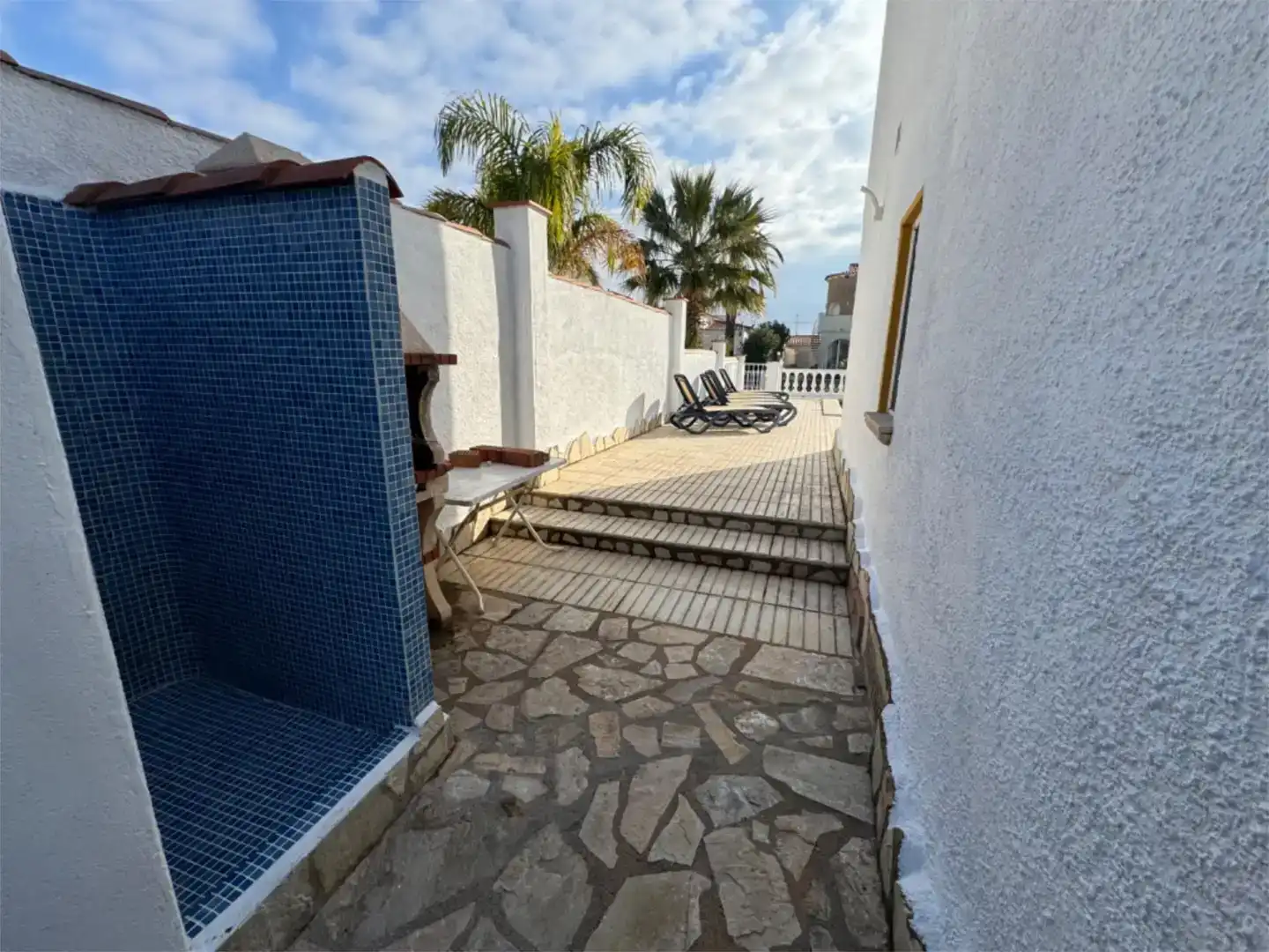 Terrassa de Casa o xalet en venda en Empuriabrava amb Aire condicionat, Piscina i Balcó