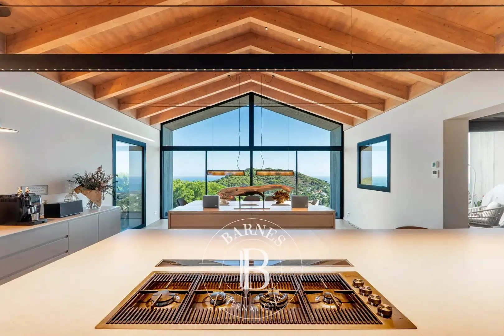 Sala de estar de Casa o chalet en venta en Cabrils, Barcelona
