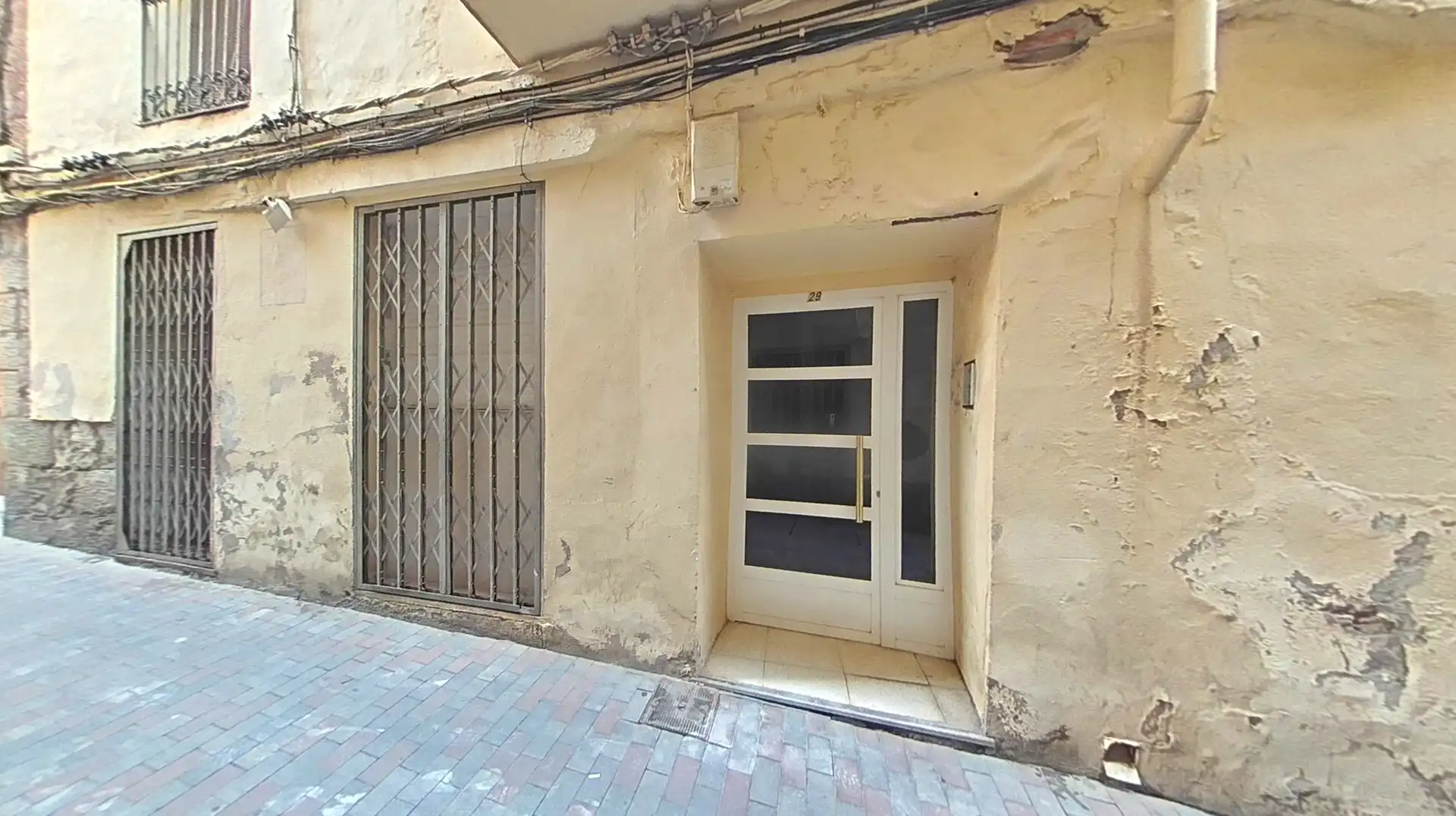 Exterior view of Flat for sale in Fraga  with Air Conditioner