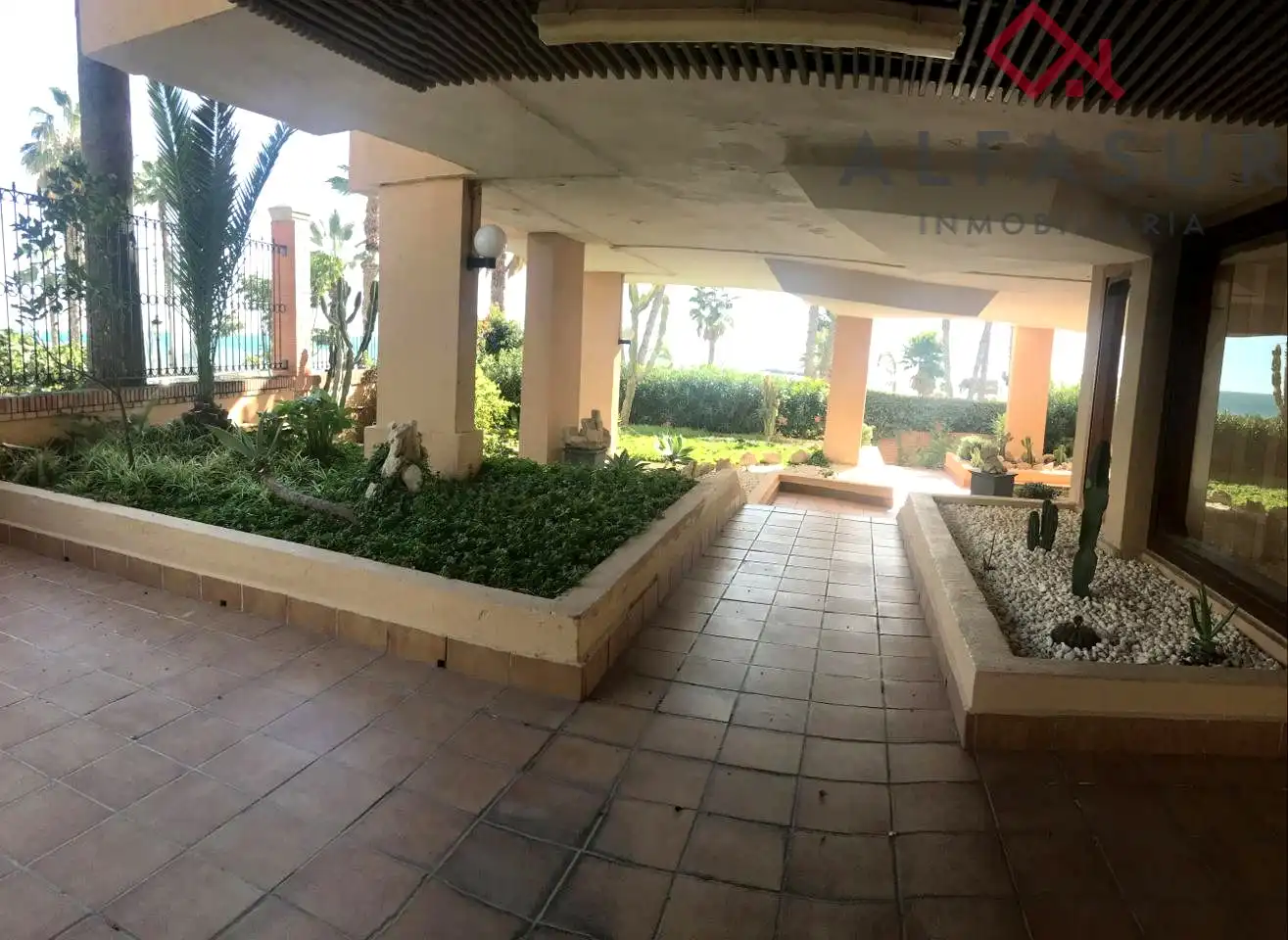 Terraza de Piso de alquiler en Málaga con Aire acondicionado y Parquet