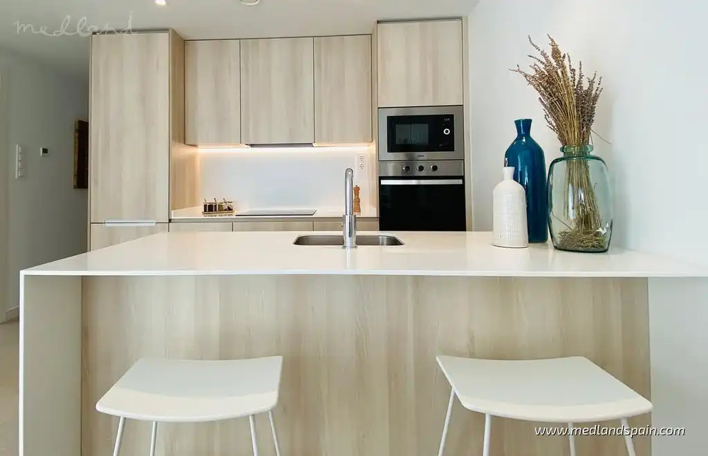 Cuina de Apartament en venda en Pilar de la Horadada amb Aire condicionat, Calefacció i Terrassa