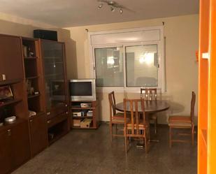 Dining room of Flat for sale in Badalona  with Furnished, Oven and Microwave