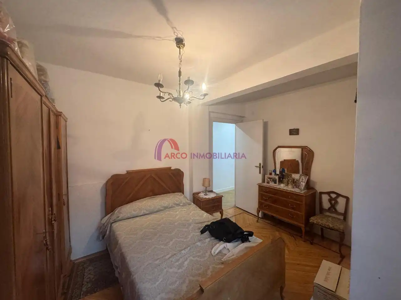 Bedroom of Flat for sale in Burgos  with Heating, Terrace and Storage room