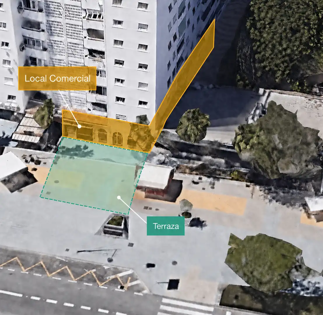Vista exterior de Local en venta en Marbella con Aire acondicionado, Calefacción y Terraza