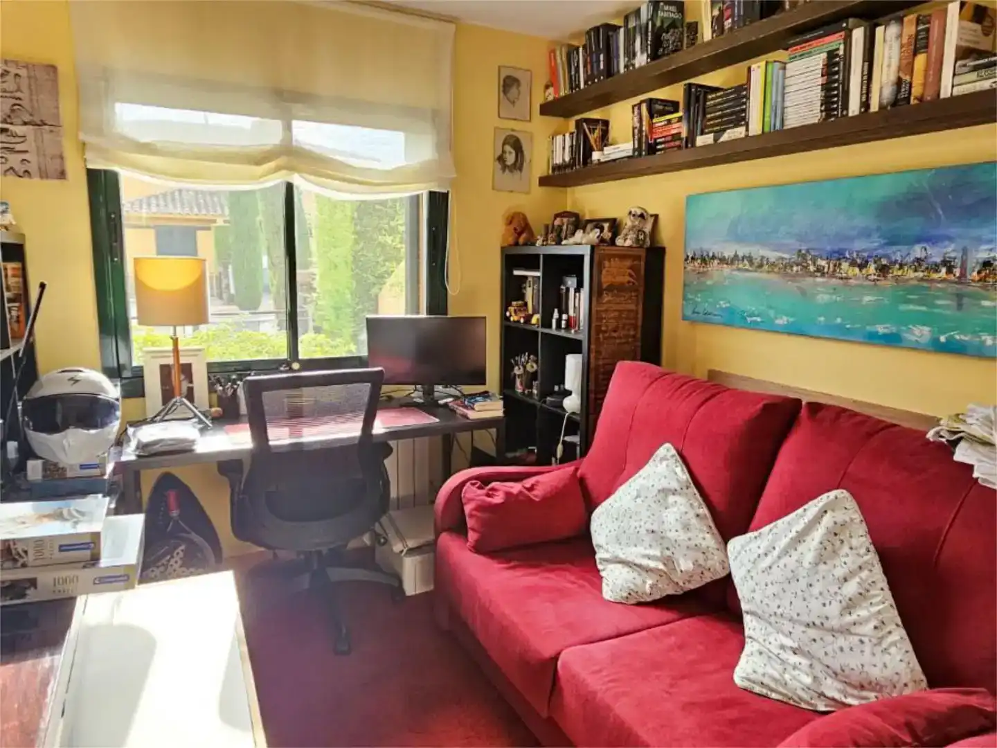 Sala de estar de Piso en venta en Navata con Aire acondicionado, Jardín privado y Trastero