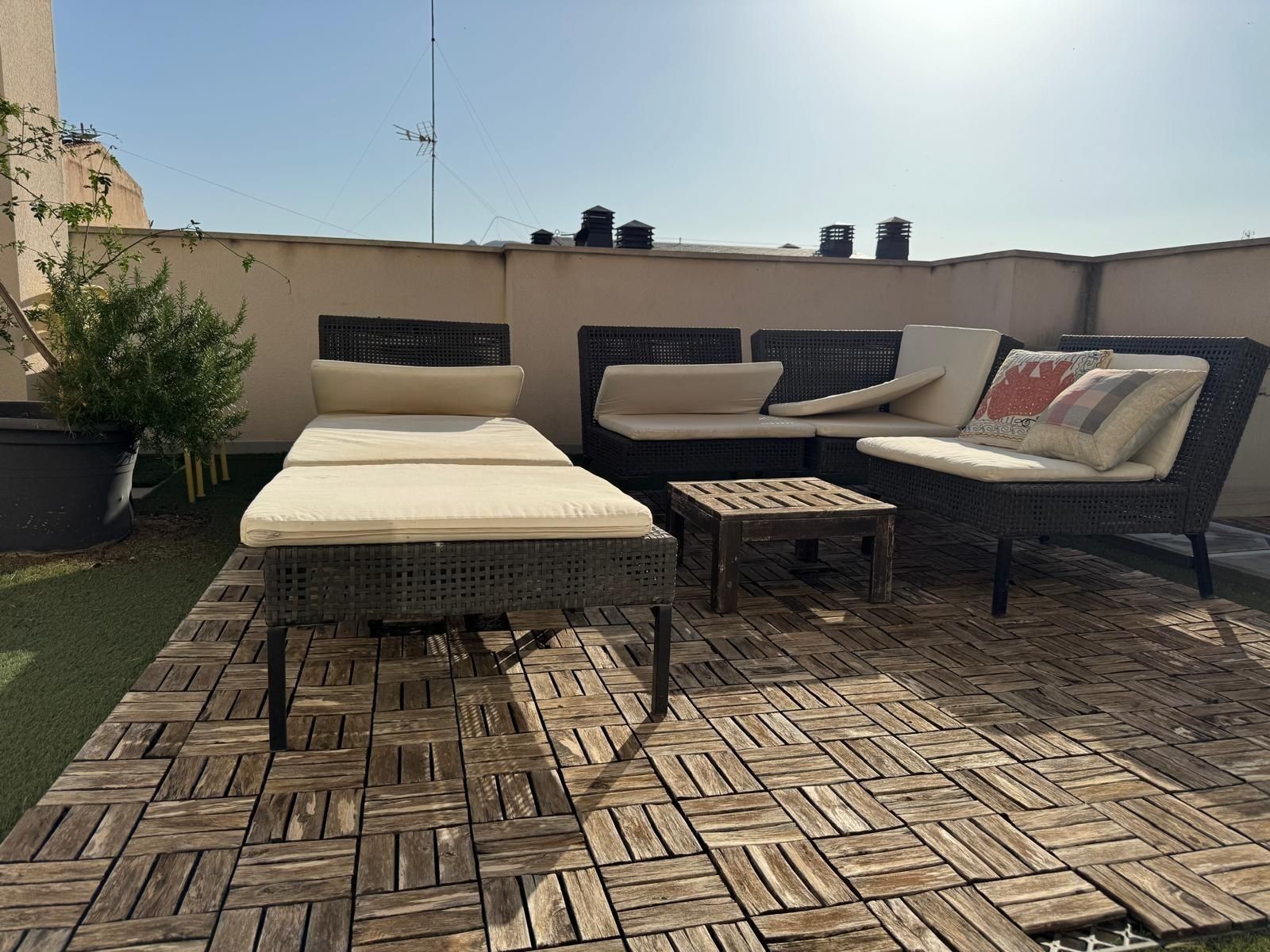 Terrassa de Àtic en venda en Elda amb Aire condicionat, Jardí privat i Terrassa