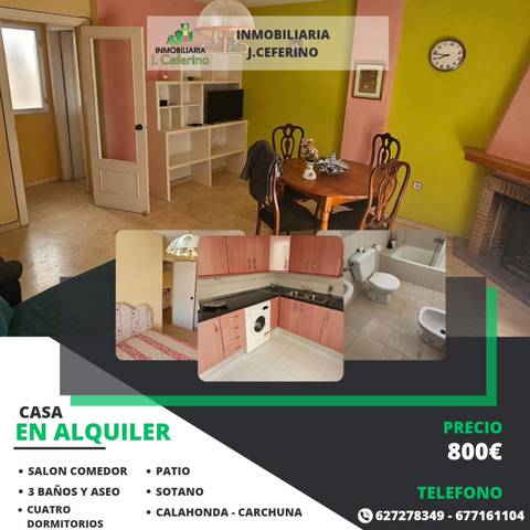 Casa-chalet en Alquiler en Calahonda - Carchuna
