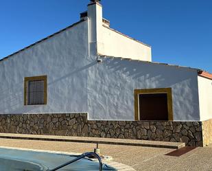 Exterior view of House or chalet for sale in San Vicente de Alcántara  with Terrace and Swimming Pool