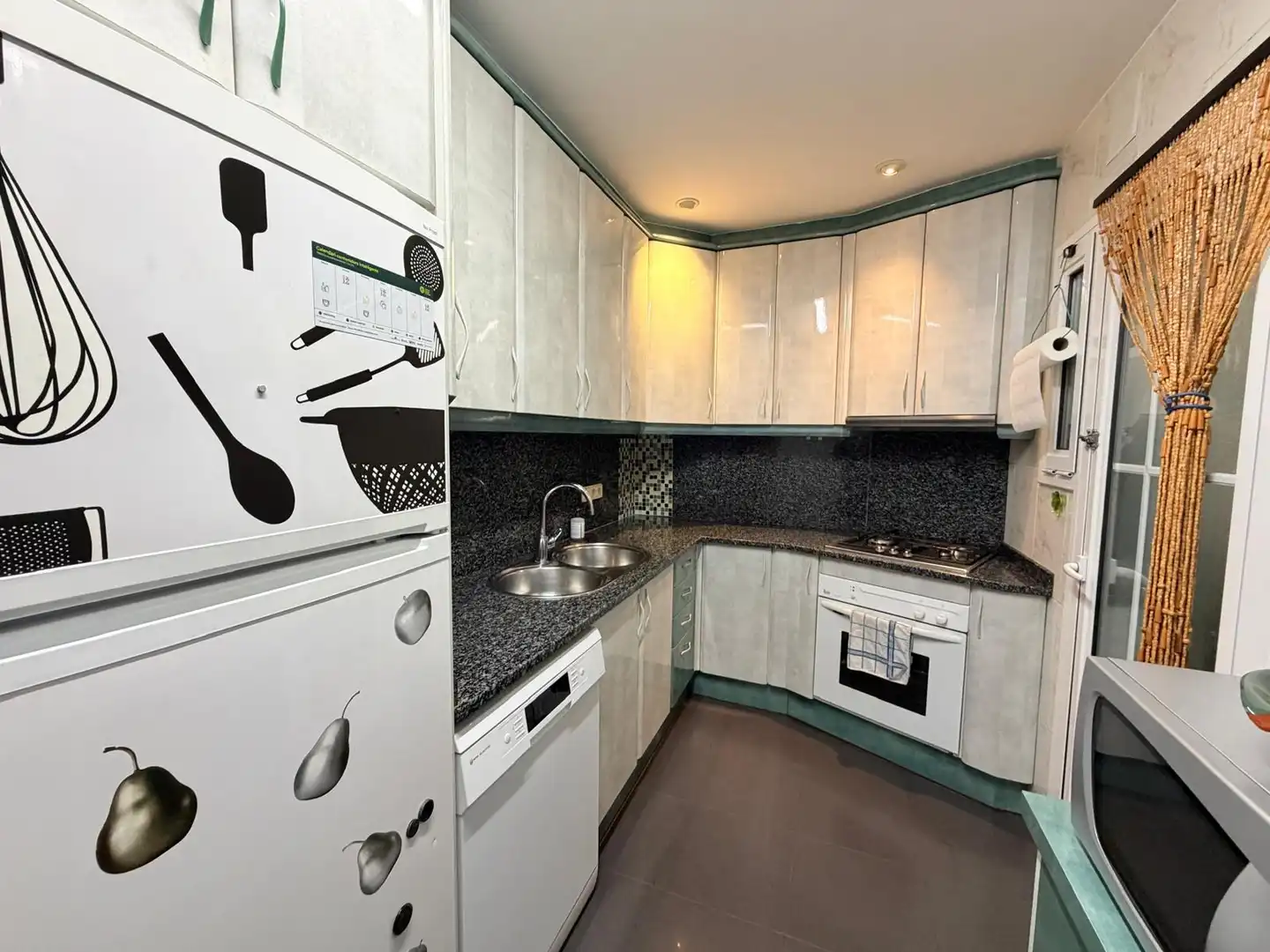 Küche von Wohnung zur Miete in Sant Narcís