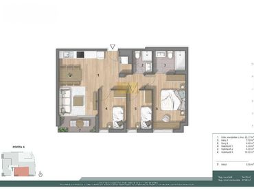 Wohnung mit Balkon zum Verkauf in Les Roquetes