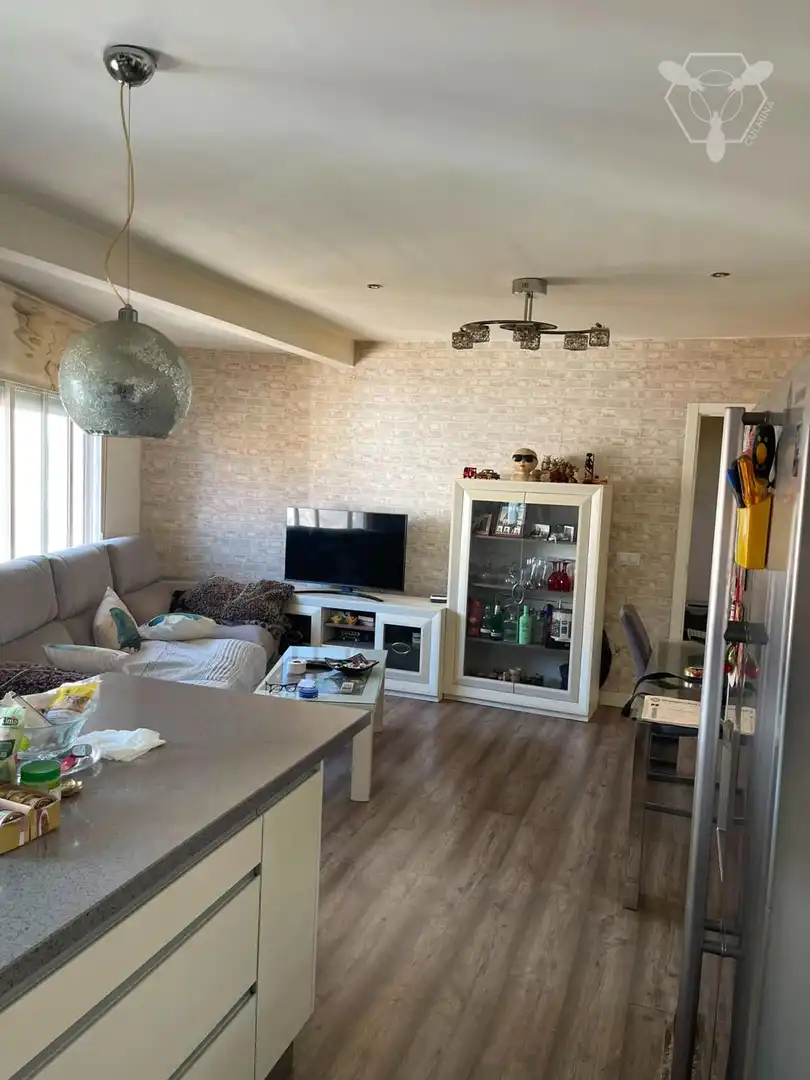 Living room of Flat for sale in Huelva  with Air Conditioner and Furnished