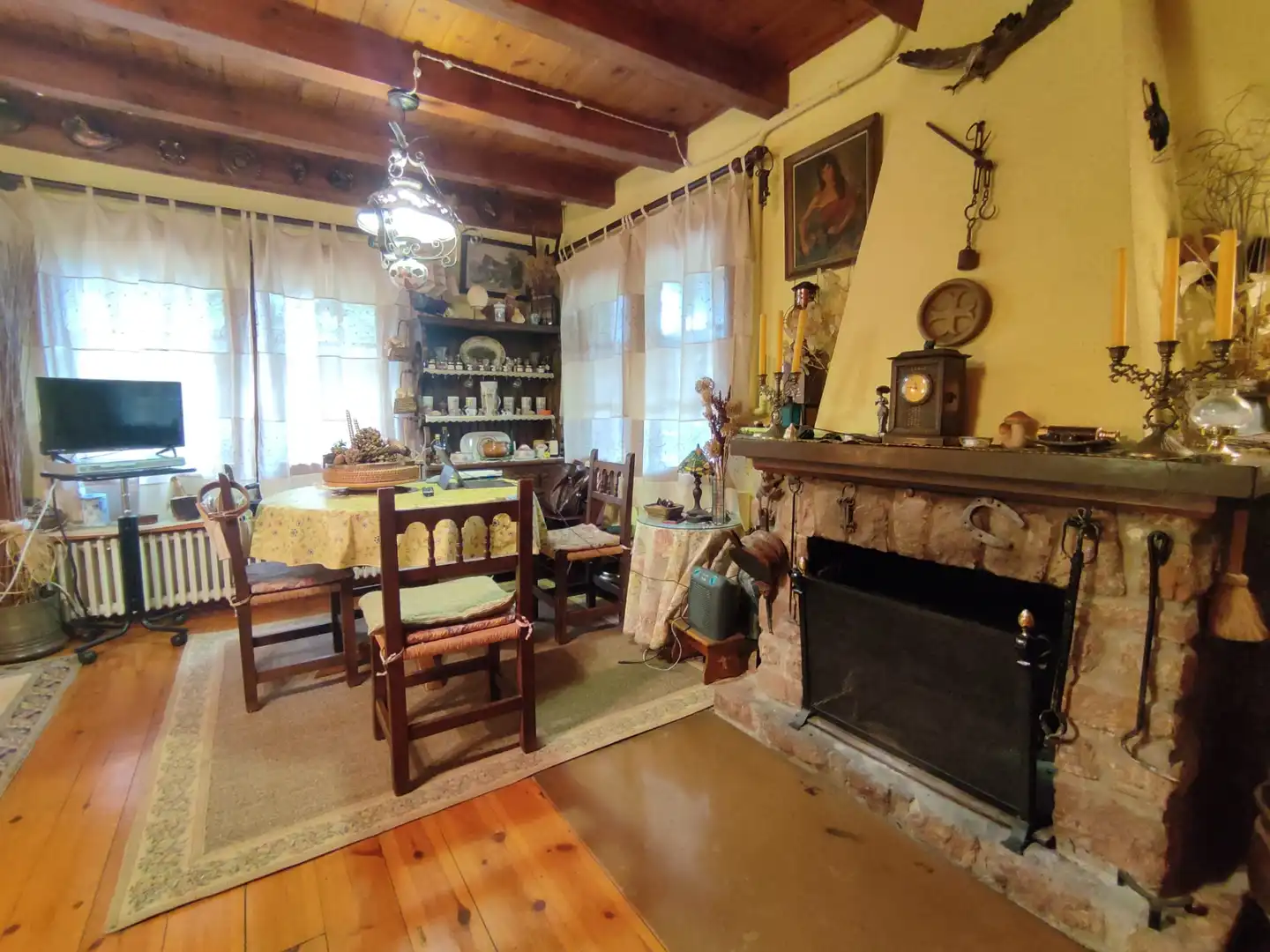 Dining room of Country homes for sale in Ribes de Freser  with Heating, Private garden and Parquet flooring