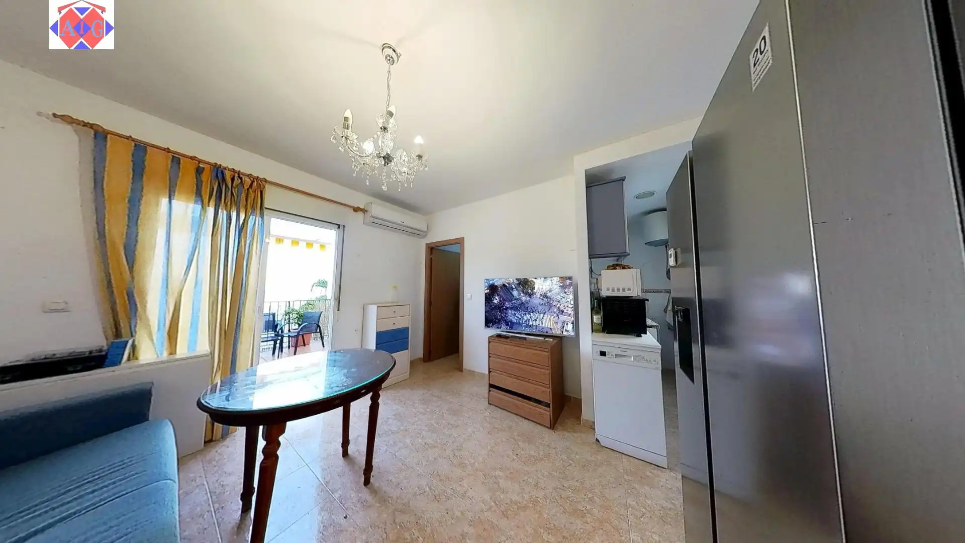Living room of Apartments for sale in Gualchos  with Air Conditioner, Terrace and Storage room
