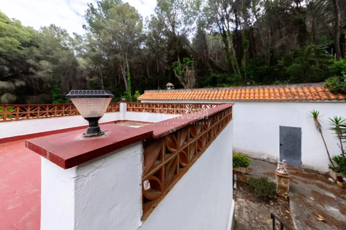 Terraza de Finca rústica en venta en Cubelles con Calefacción, Jardín privado y Terraza