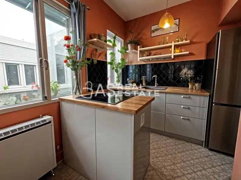 Cocina de Piso en venta en Madrid con Terraza