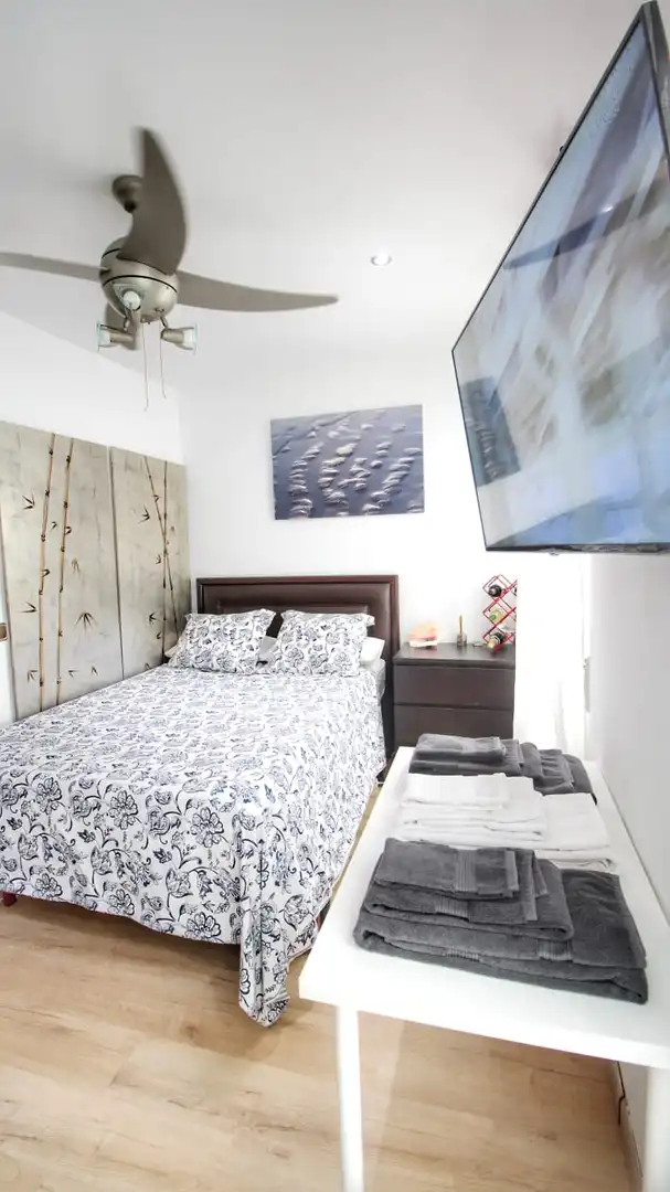 Bedroom of Study for rent in Madrid  with Heating and Terrace