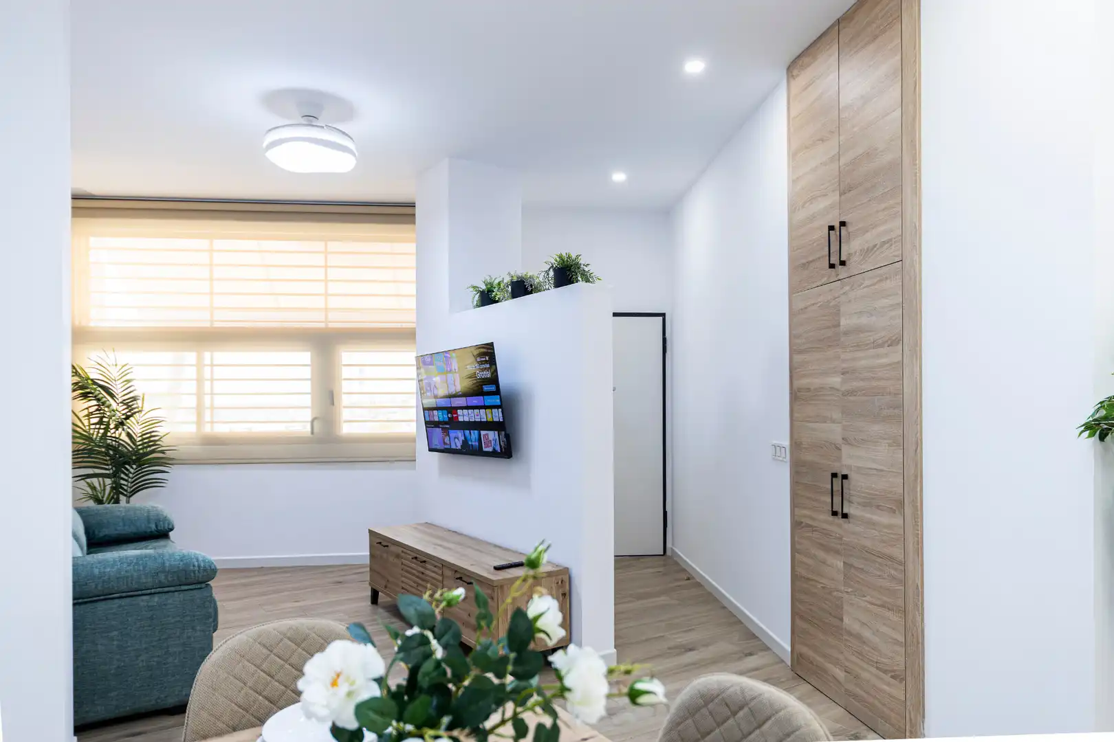 Wohnzimmer von Haus oder Chalet zur Miete in Águilas mit Klimaanlage, Heizung und Möbliert