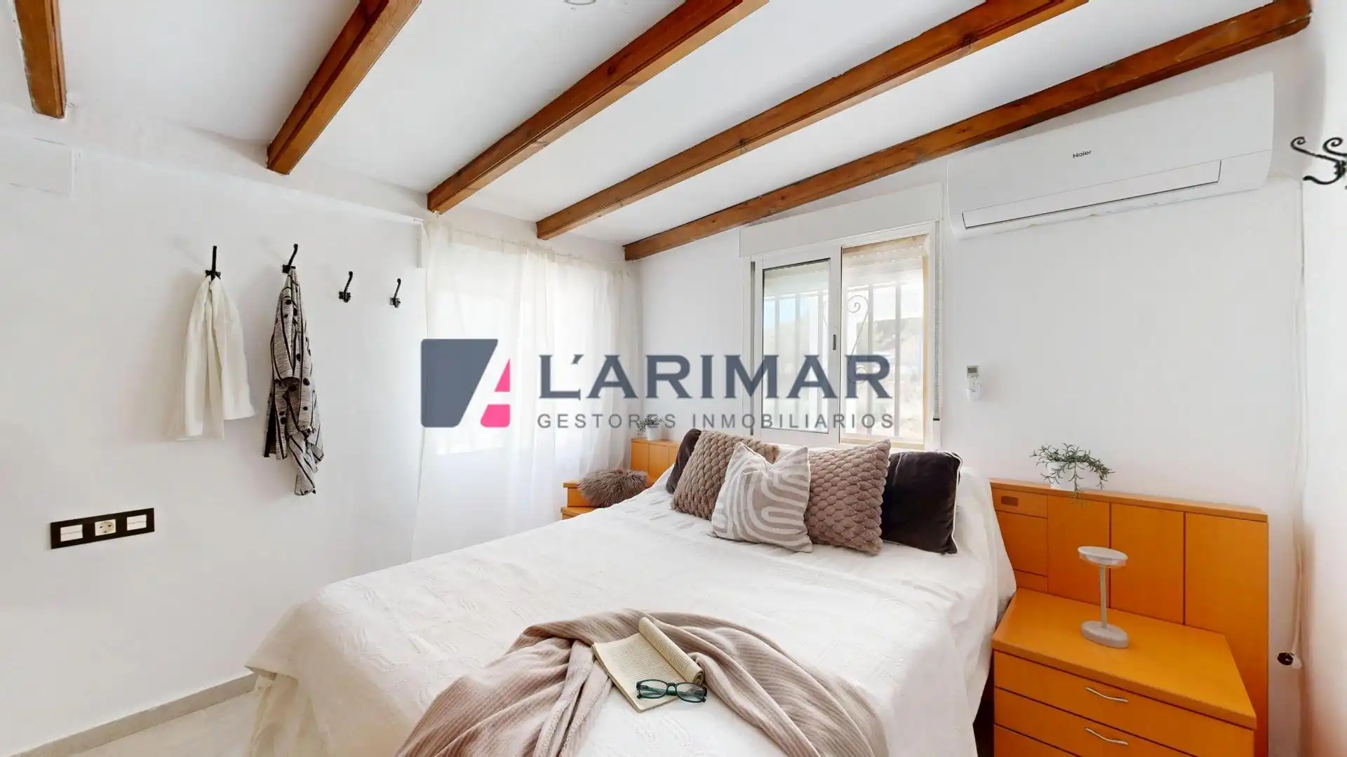 Bedroom of Houses for sale in Aspe  with Air Conditioner, Heating and Private garden