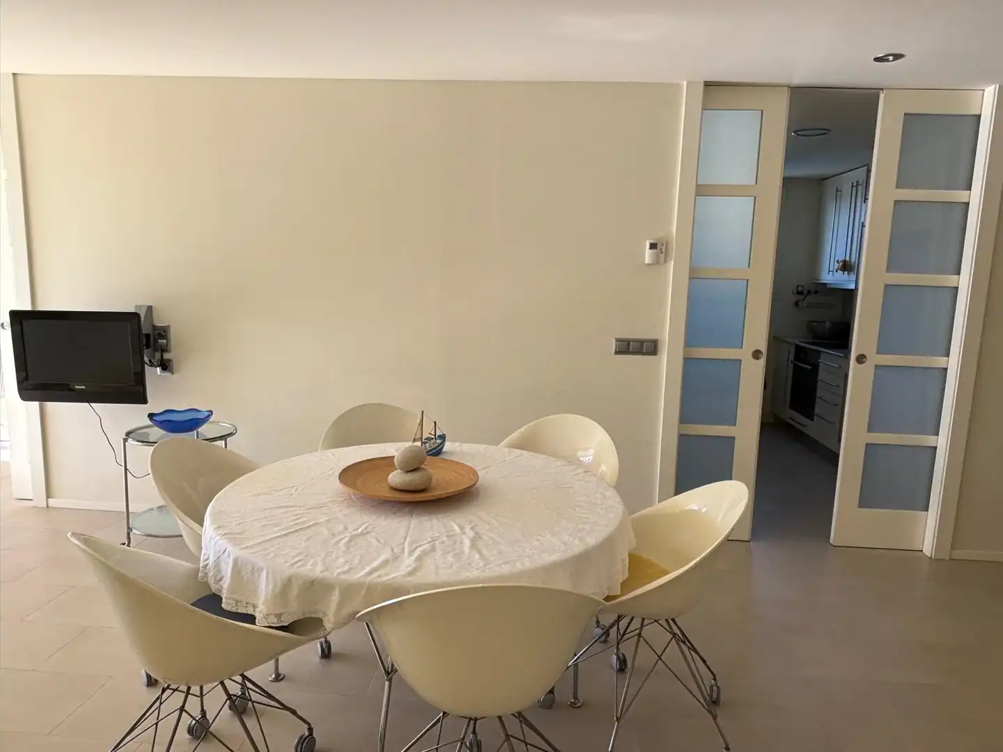 Comedor de Piso de alquiler en Lloret de Mar con Calefacción, Terraza y Amueblado