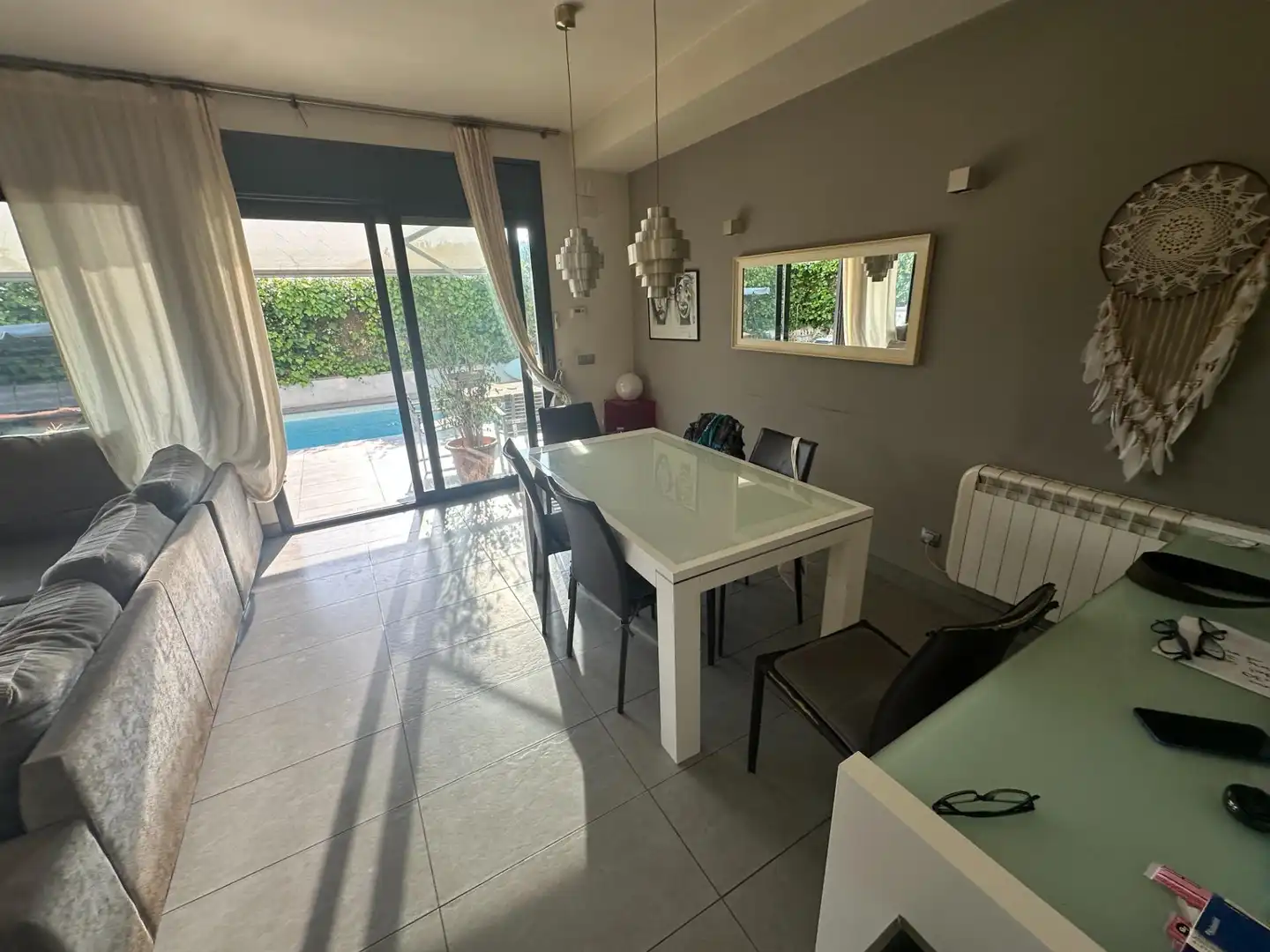 Comedor de Casa o chalet en venta en Pineda de Mar con Jardín privado, Terraza y Balcón