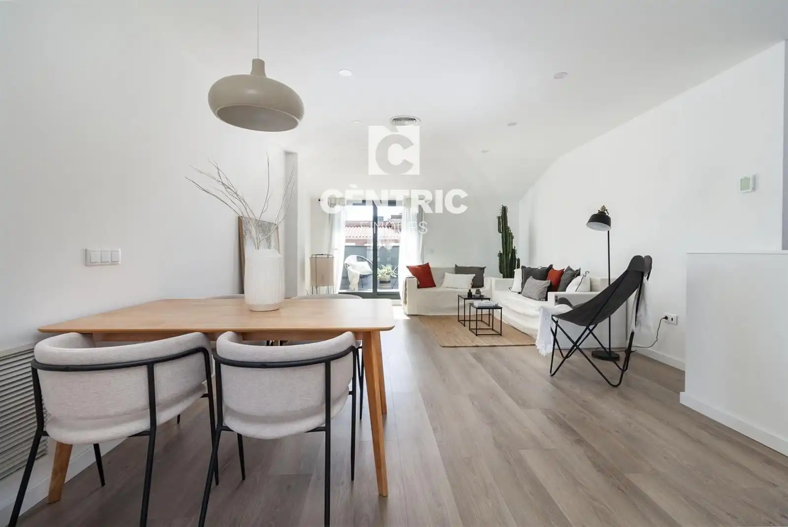 Sala de estar de Piso en venta en Terrassa con Terraza
