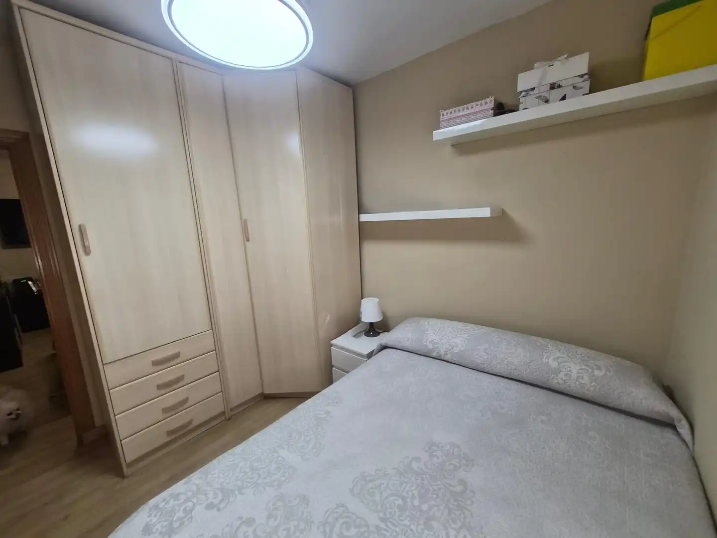 Bedroom of Flat for sale in Madrid  with Air Conditioner, Heating and Furnished
