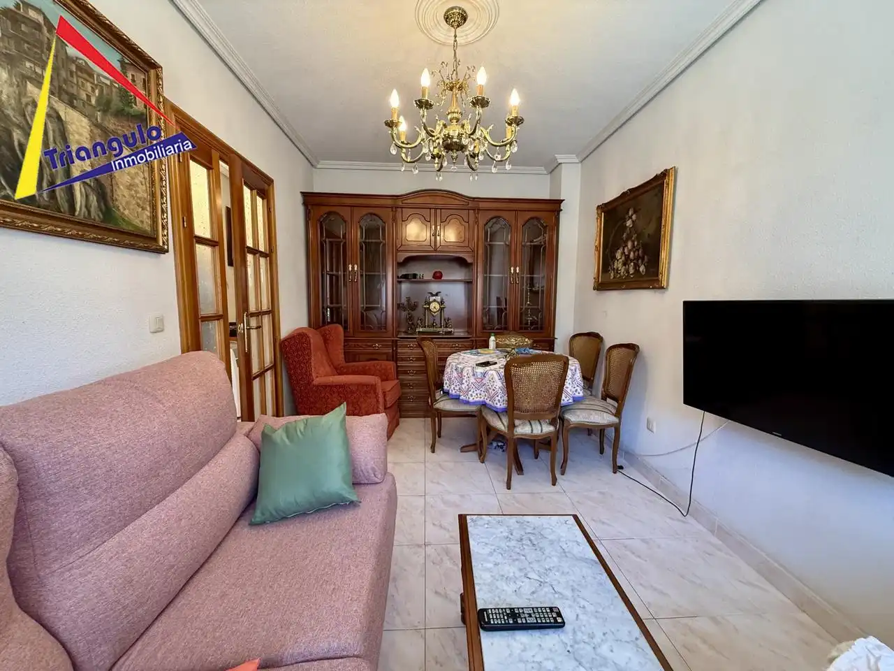 Living room of Houses for sale in Escalona del Prado  with Heating