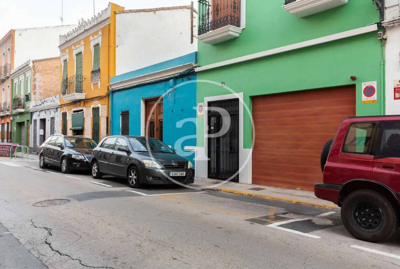 Außenansicht von Wohnung zur Miete in Valencia mit Klimaanlage, Heizung und Haustiere erlaubt