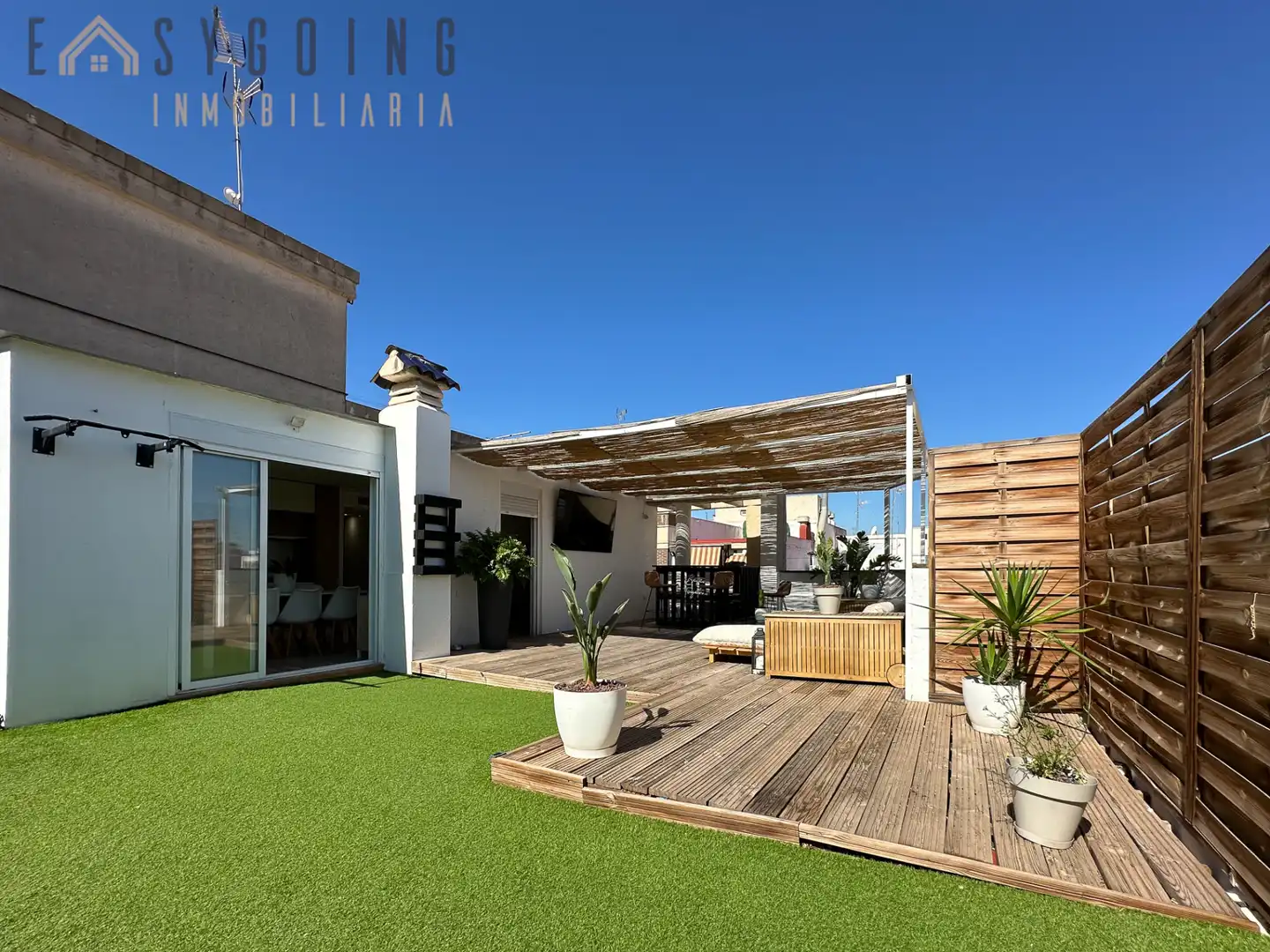 Terraza de Ático en venta en Elche / Elx con Aire acondicionado, Terraza y Amueblado