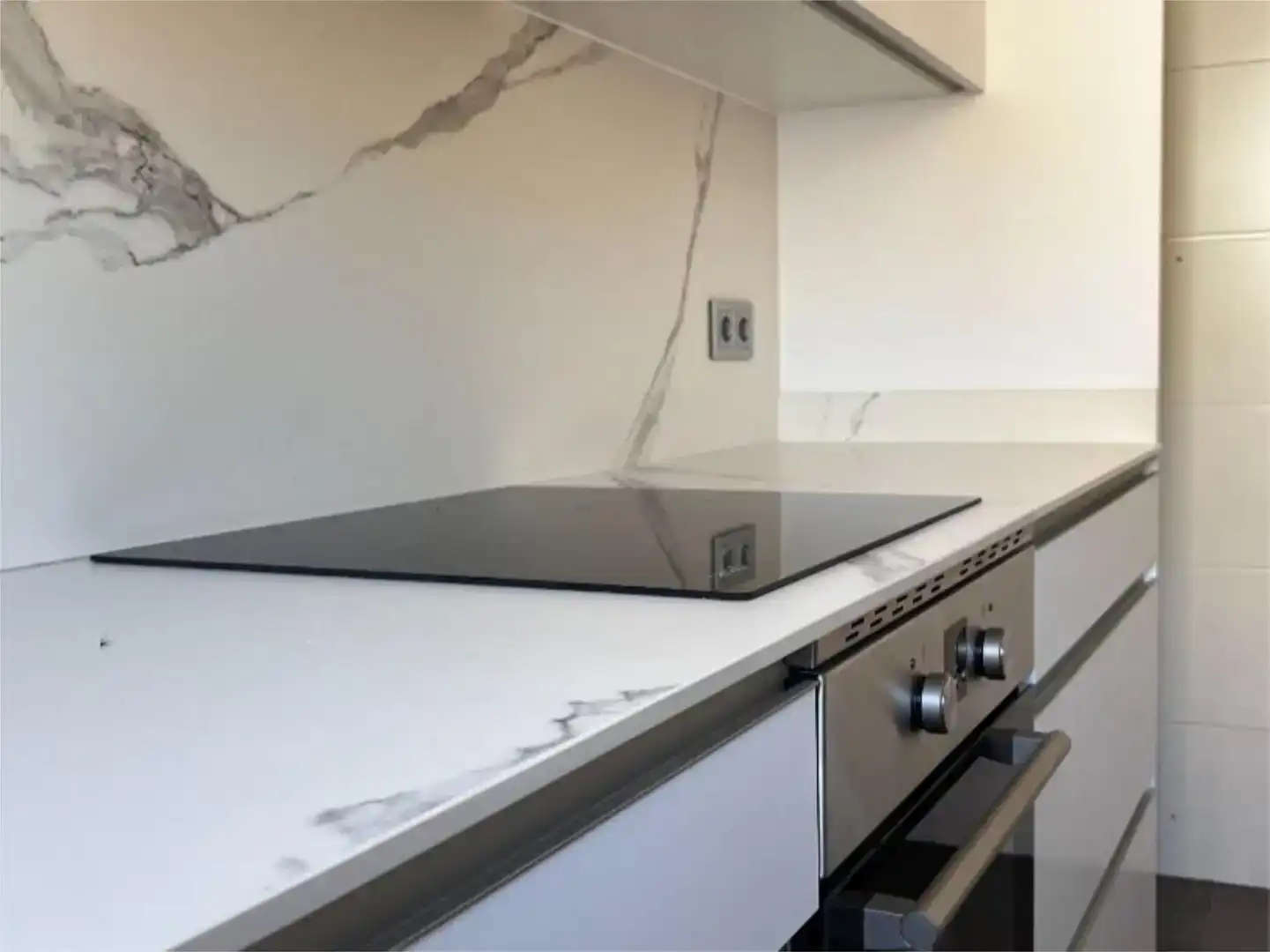 Cocina de Piso en venta en Cervera con Jardín privado, Parquet y Balcón