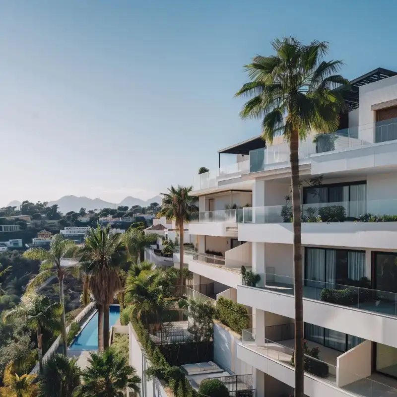 Apartament amb piscina en venda a Estepona Pueblo