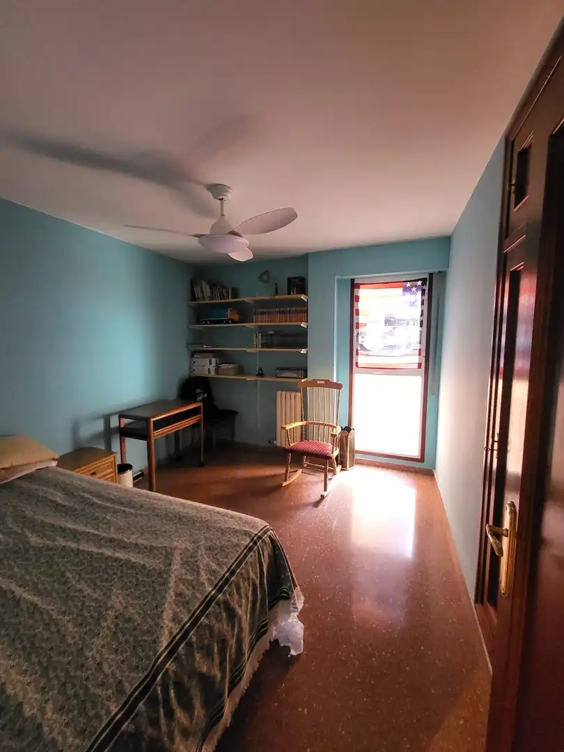 Bedroom of Flat for sale in Zaragoza  with Heating, Terrace and Storage room