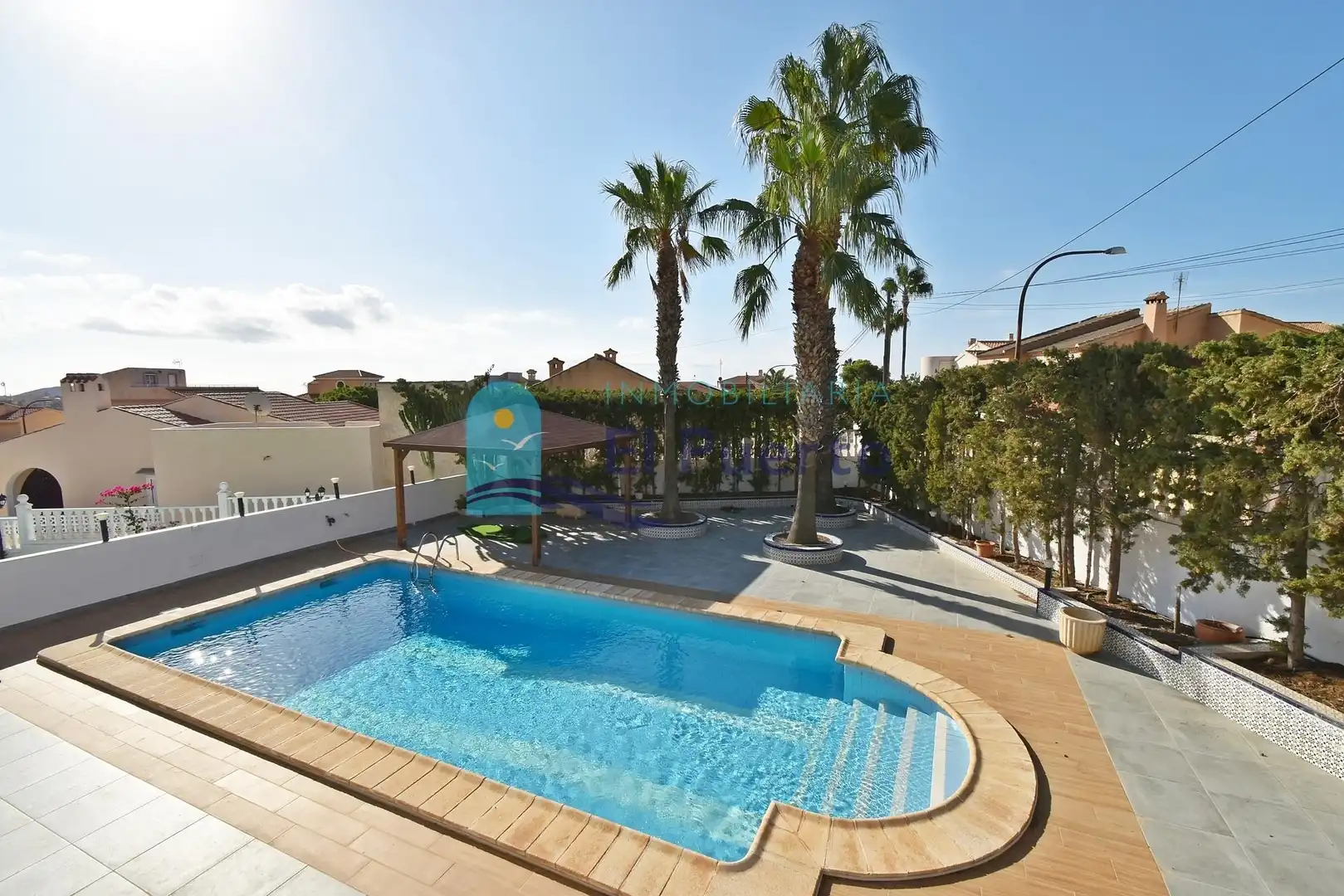 Piscina de Casa o chalet en venta en Mazarrón con Jardín privado, Terraza y Trastero