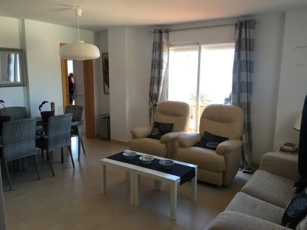 Wohnzimmer von Wohnung zum Verkauf in Cartagena mit Klimaanlage, Terrasse und Gemeinschaftspool