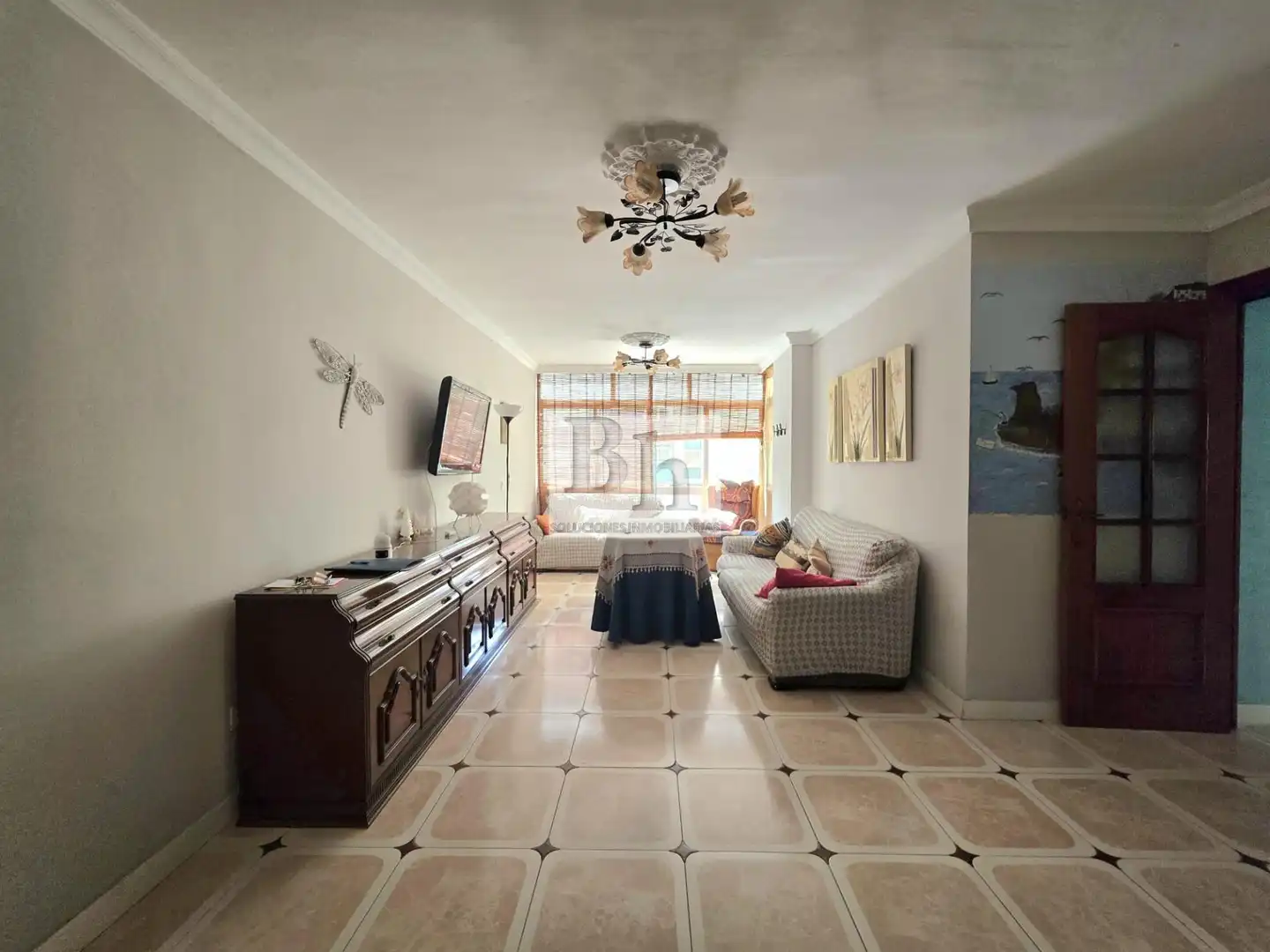 Sala de estar de Piso de alquiler en Málaga con Amueblado