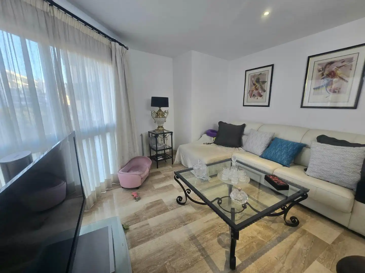 Sala de estar de Piso en venta en  Palma de Mallorca con Aire acondicionado, Calefacción y Terraza