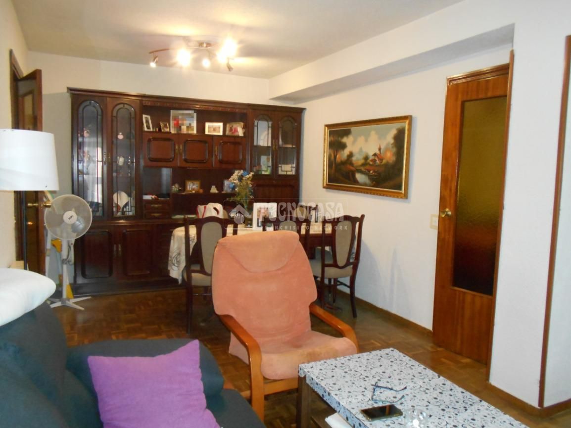 Sala d'estar de Pis en venda en Móstoles amb Aire condicionat, Calefacció i Terrassa