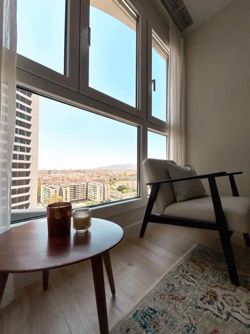 Dormitori de Apartament en venda en Málaga amb Piscina