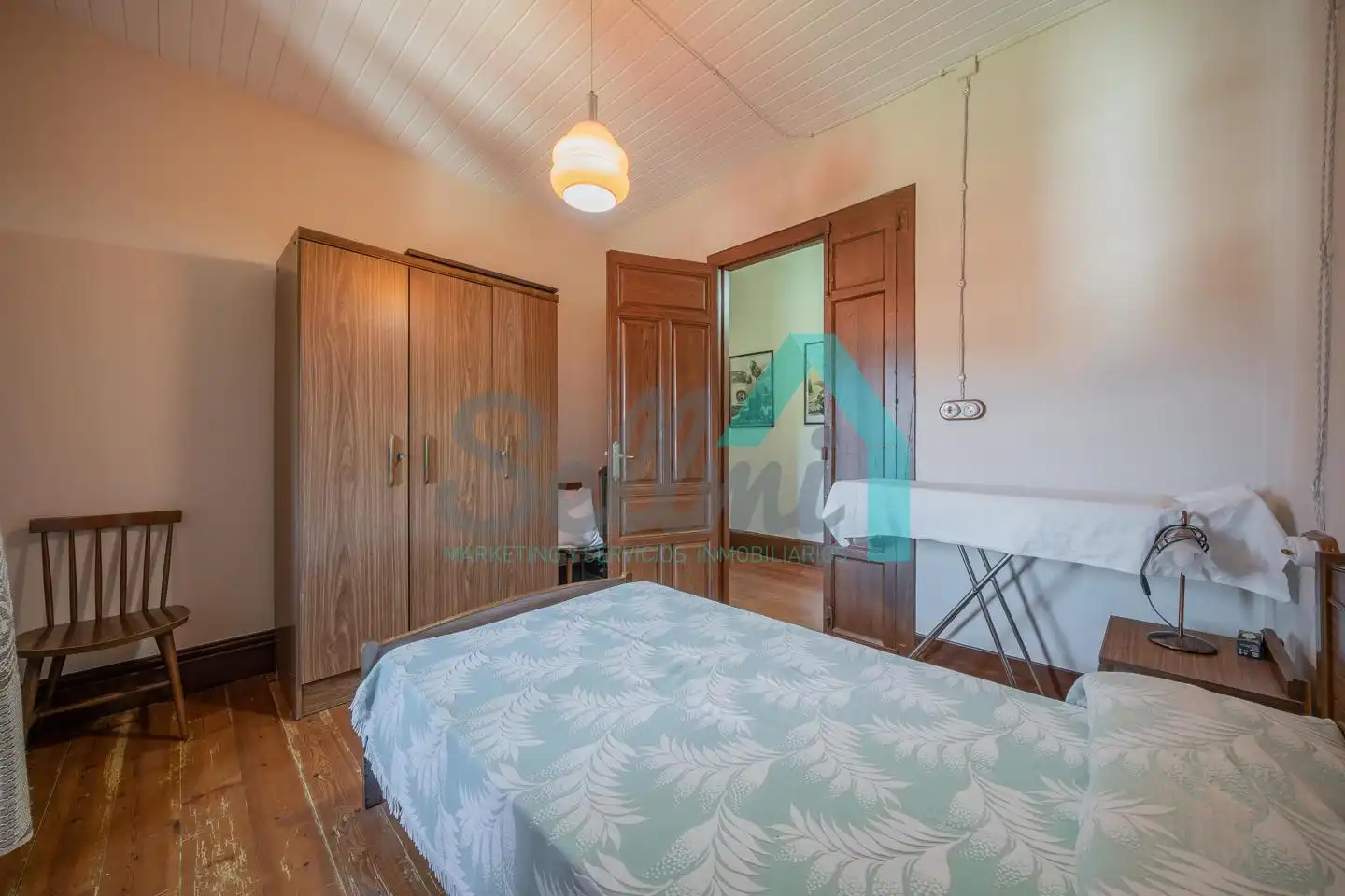 Bedroom of Houses for sale in Pravia  with Heating, Private garden and Parquet flooring