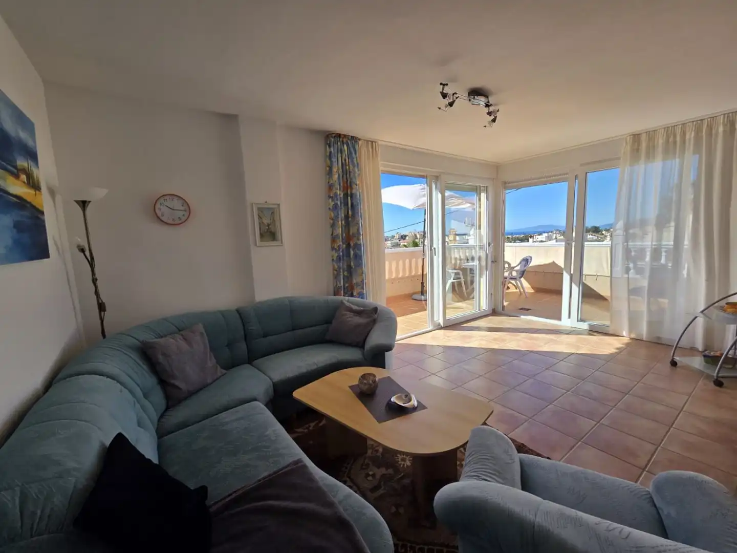 Sala de estar de Casa o chalet en venta en Águilas con Aire acondicionado, Terraza y Piscina