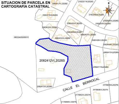 Residential land for sale in Calle del Berrocal